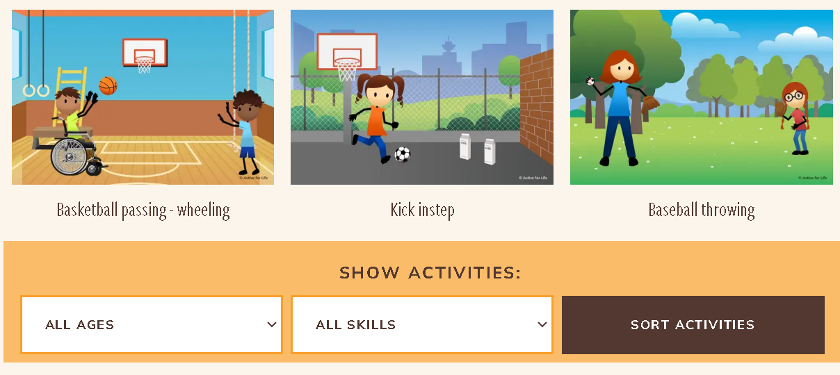 Keep kids active playing indoors or outdoors for life.
