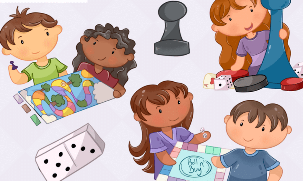 Play Board Games for Kids with Kids.
