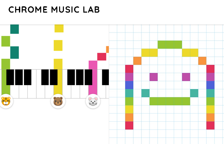 Chrome Music Lab Songs for Kids.