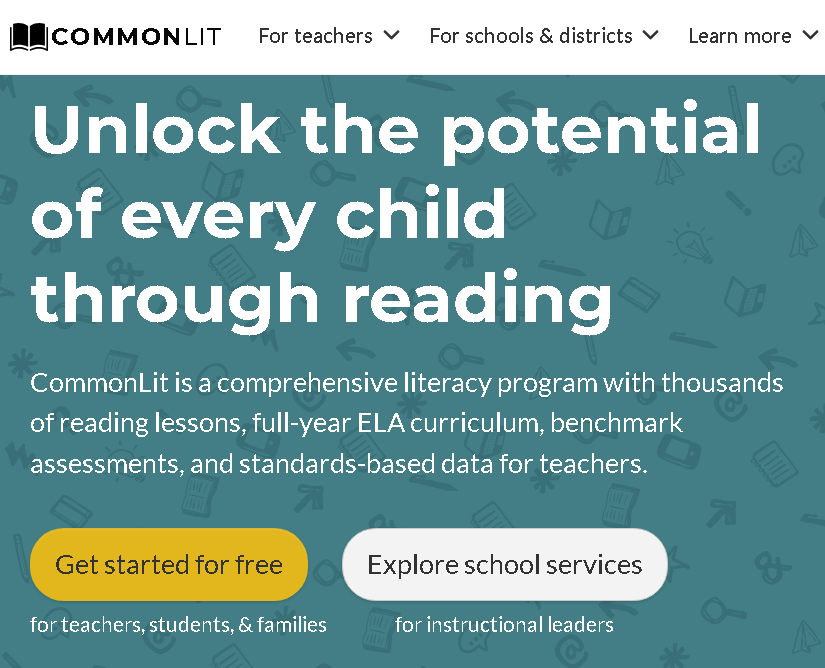 CommonLit 360 curriculum for teachers classrooms.
