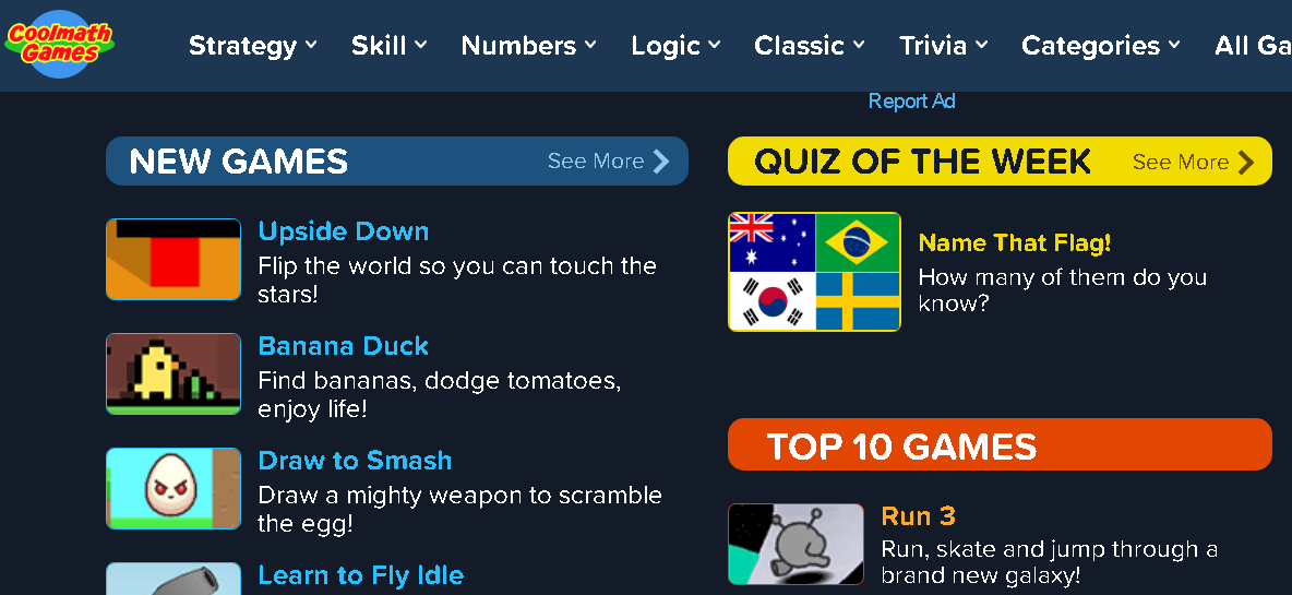 Cool Math Games for Kids Learning and Fun.