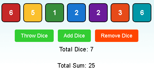 Kids Online Dice Roller Free.