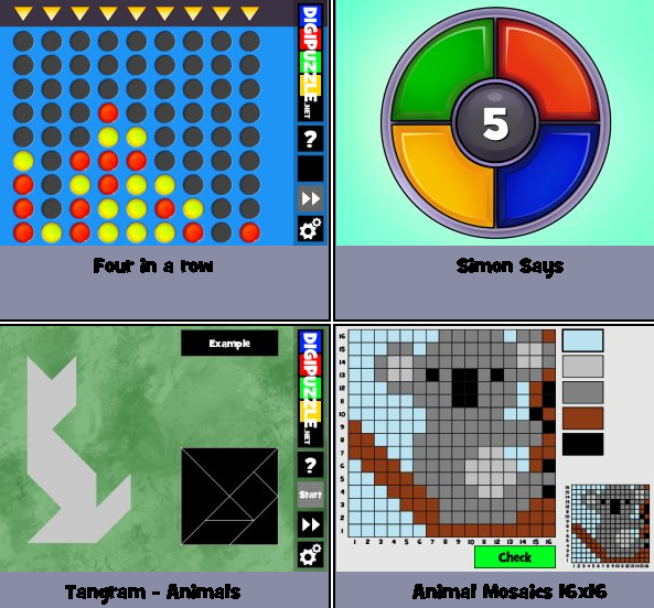 Interactive educational games on Digipuzzle, helping kids learn math, language arts, and geography through creative challenges.