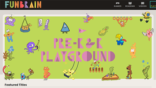 Funbrain Playground for children and adults