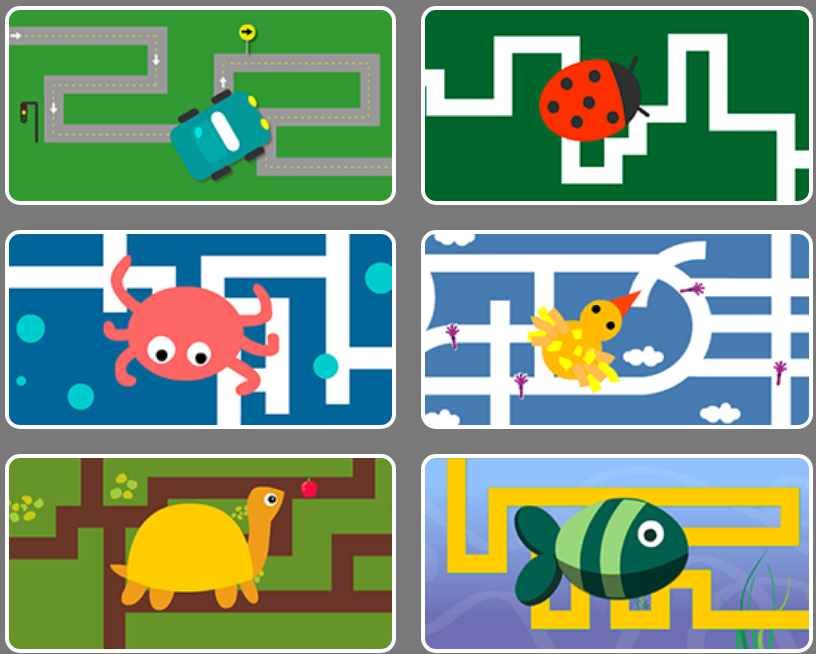 Explore Happy Clicks Maze Games for Toddlers.