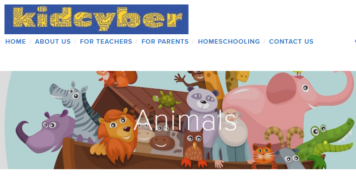 Learn facts about animals from KidCyber Animals.