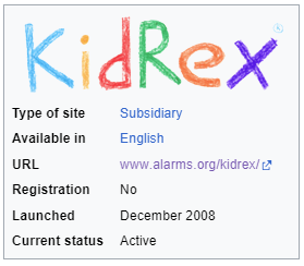 Kidrex was first launched in 2008