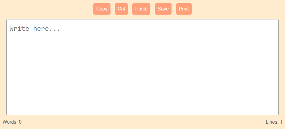 Online Kids Notepad for the classroom and home use.