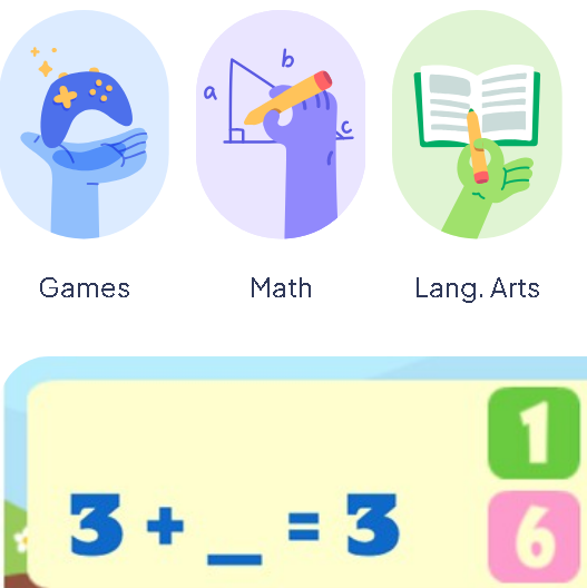 Kids learn math with Mr Nussbaum math activities.