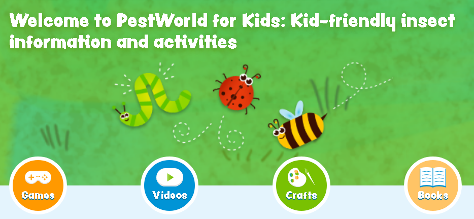 Pest World for Kids educational website.