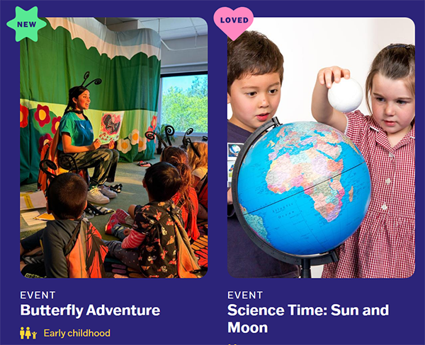 Questacon, Australia's National Science and Technology Centre, featuring interactive science exhibits and educational activities