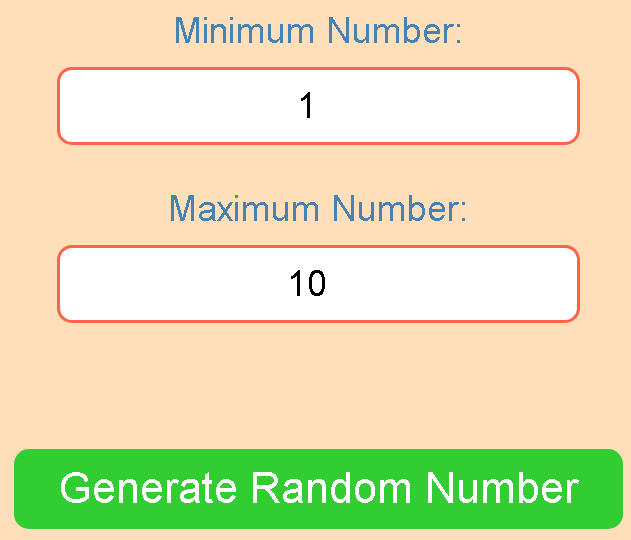Choose a completely random number from our RNG generator.