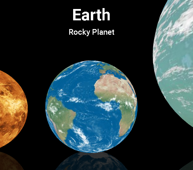 Interactive website showing the scale of objects in space, from small satellites to giant galaxies.