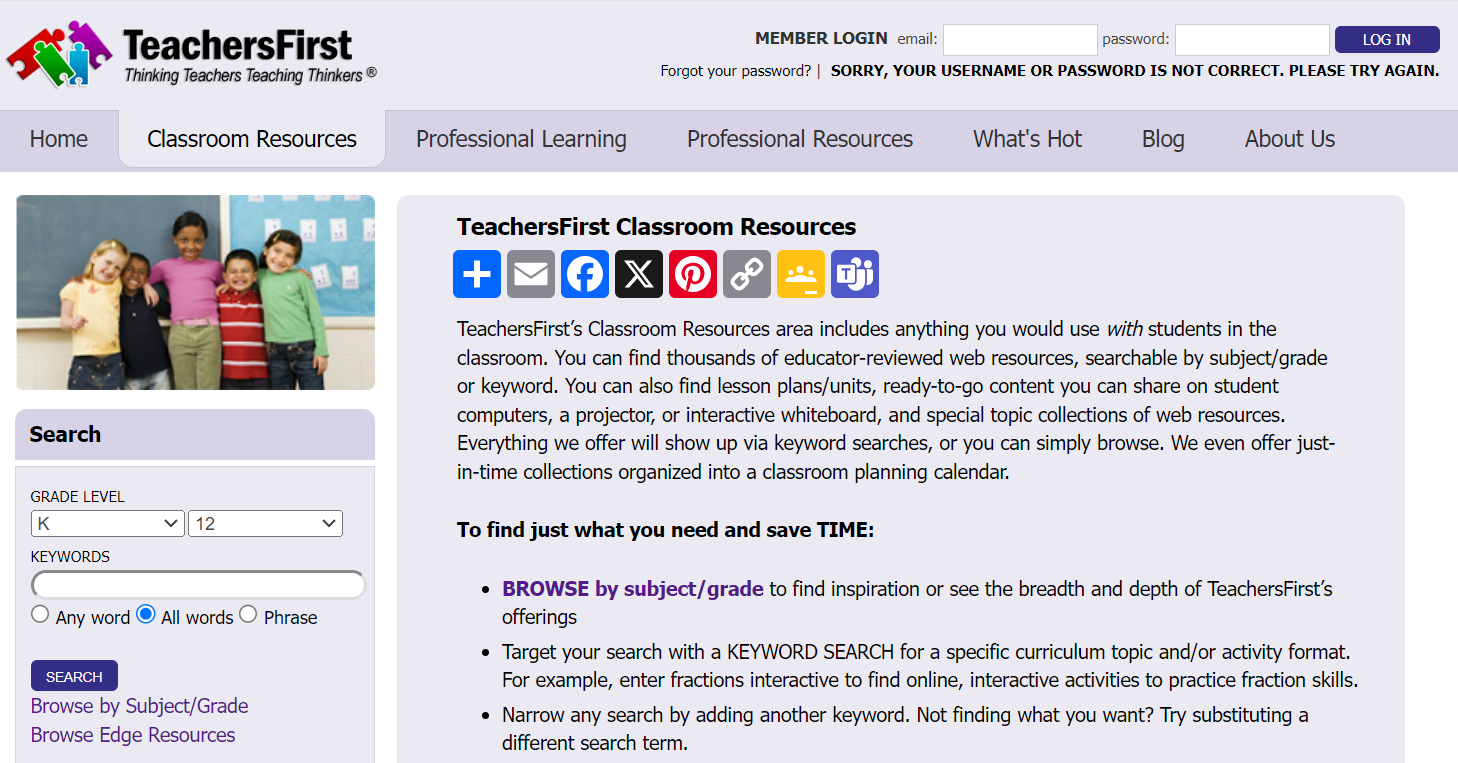 Teachers First supporting educators.