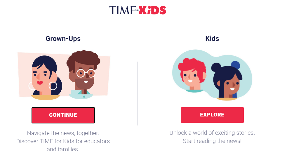 TIME for Kids educational content for children.