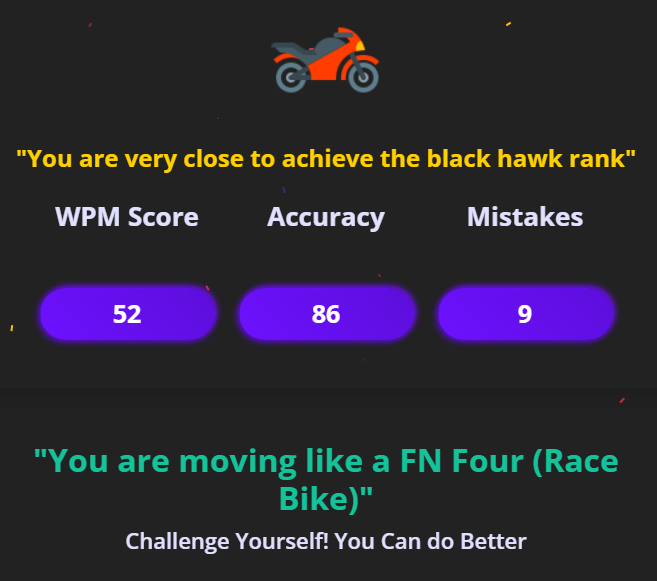 Free WPM Typing online Test.