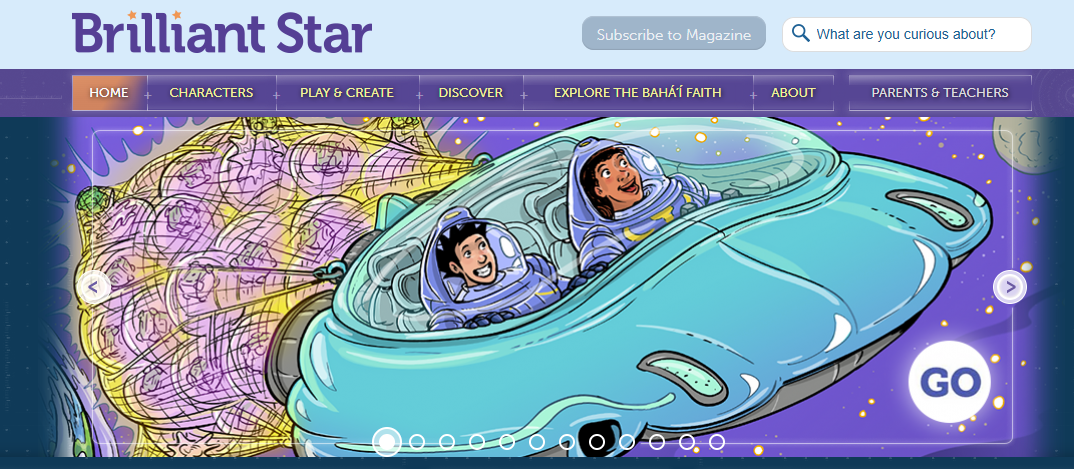 Brilliant Star Magazine logo representing online safety for children and young people.
