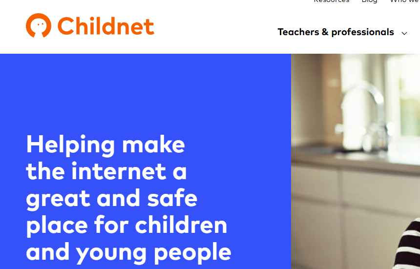 Childnet logo representing online safety for children and young people.