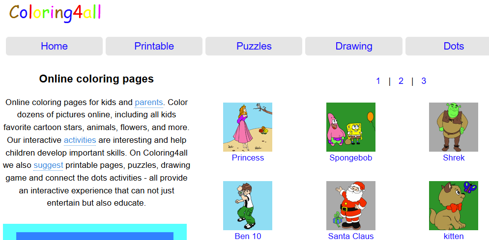 Coloring 4 All logo representing online safety for children and young people.