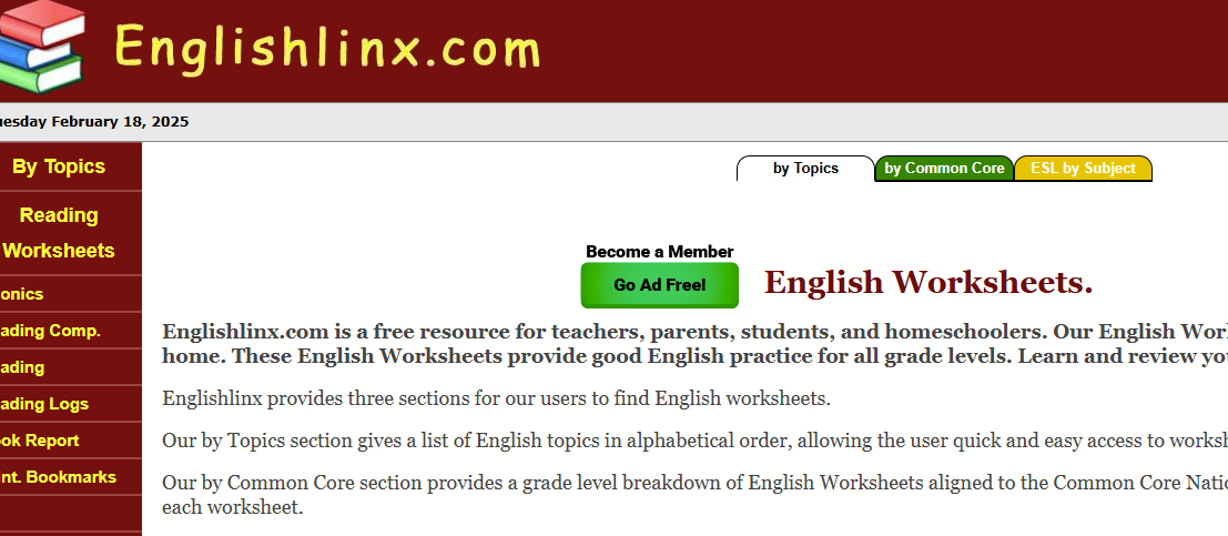 Englishlinx logo representing online safety for children and young people.
