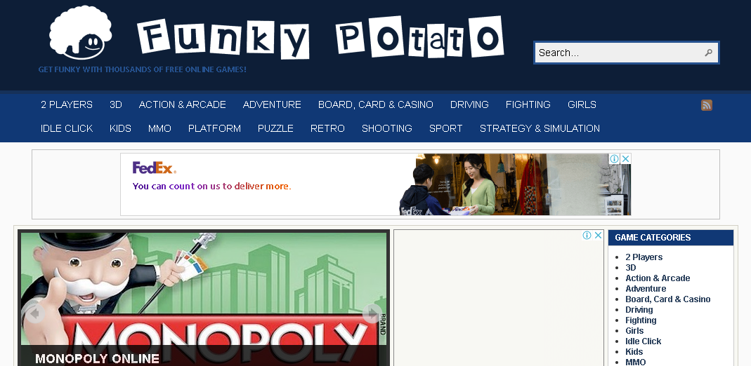 Funky Potato logo representing online safety for children and young people.