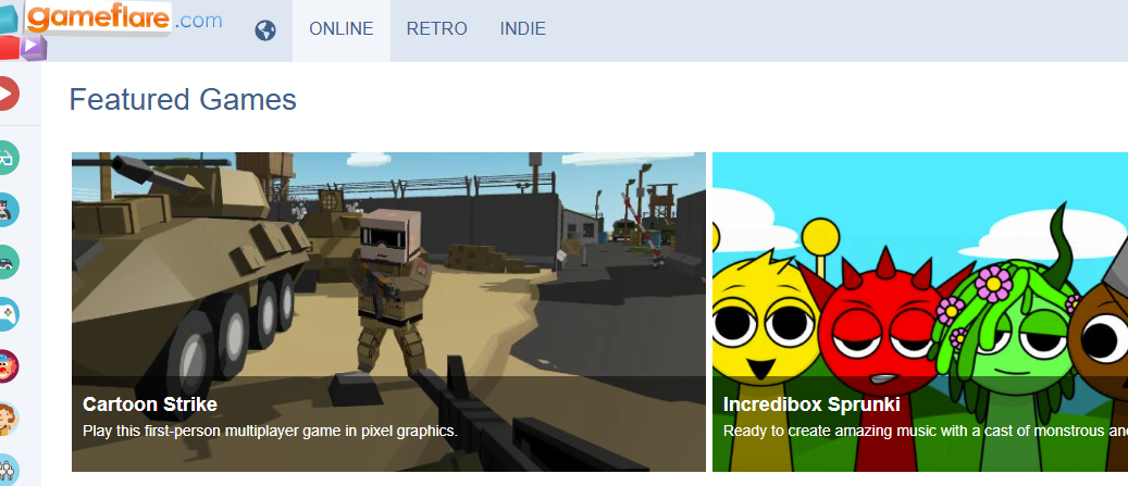 GameFlare logo representing online safety for children and young people.