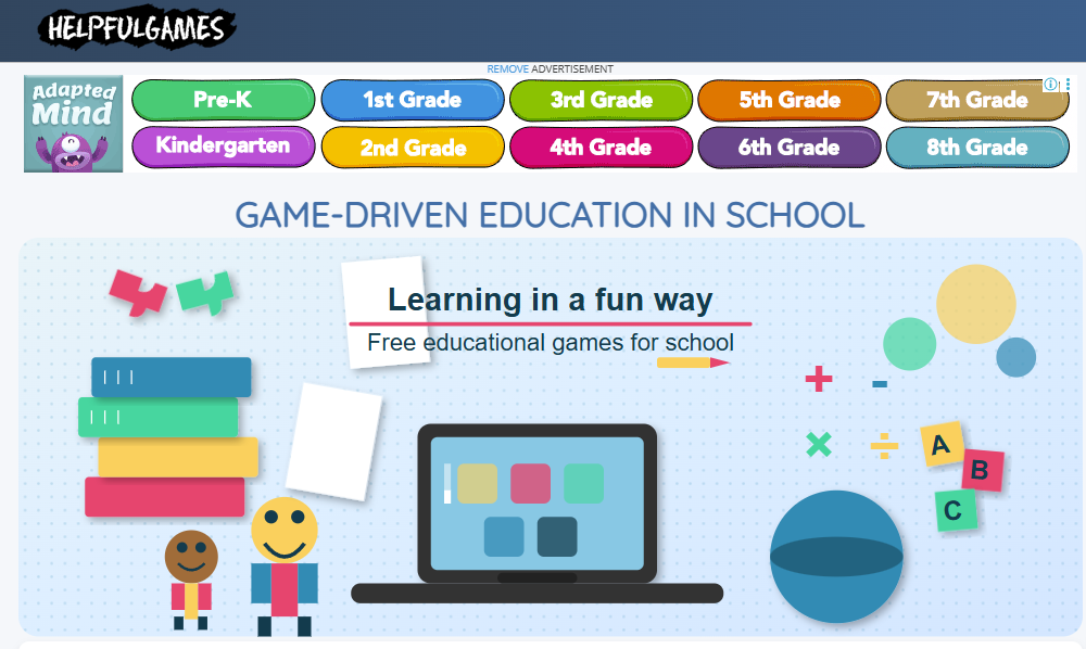 Helpful Games logo representing online safety for children and young people.