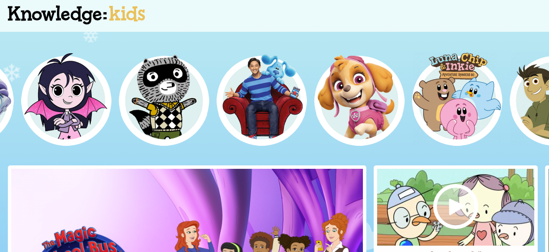 Knowledge Kids logo representing online safety for children and young people.
