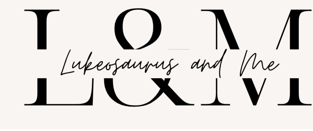 Lukeosaurus and Me logo representing online safety for children and young people.