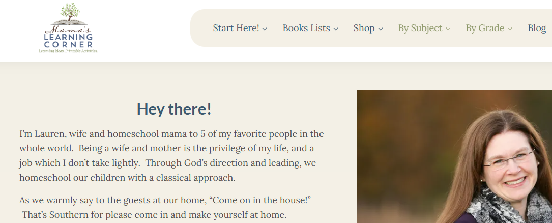 Mamas Learning Corner logo representing online safety for children and young people.