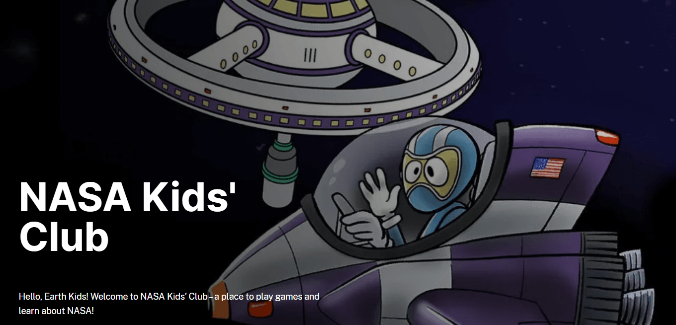 An educational platform by NASA offering games, activities, and information about space exploration for kids.