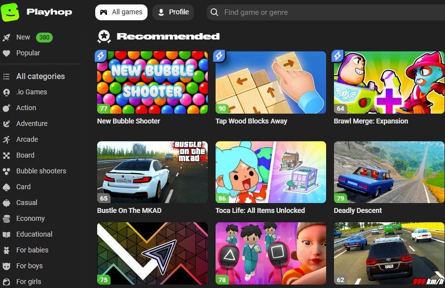 Playhop logo representing online safety for children and young people.
