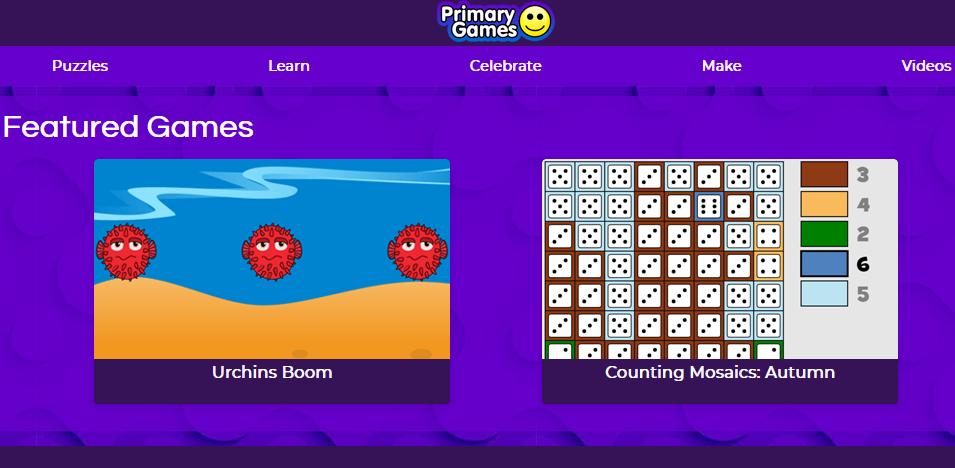 PrimaryGames logo representing online safety for children and young people.