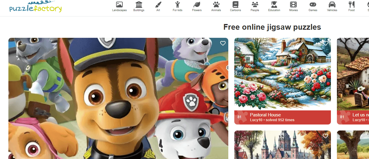Puzzle Factory logo representing online safety for children and young people.