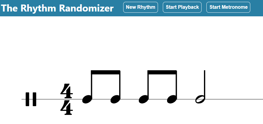 Rhythm Randomizer logo representing online safety for children and young people.