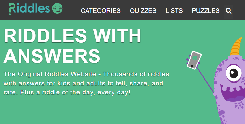 Riddles logo representing online safety for children and young people.