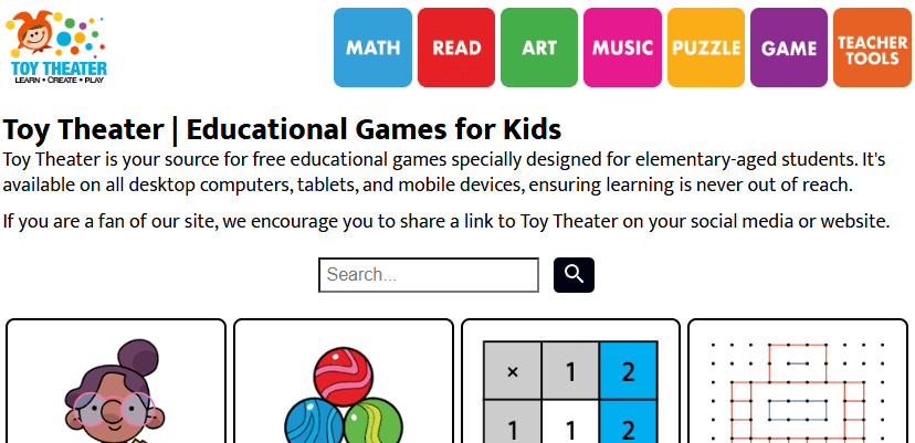 Toy Theater Unblocked.