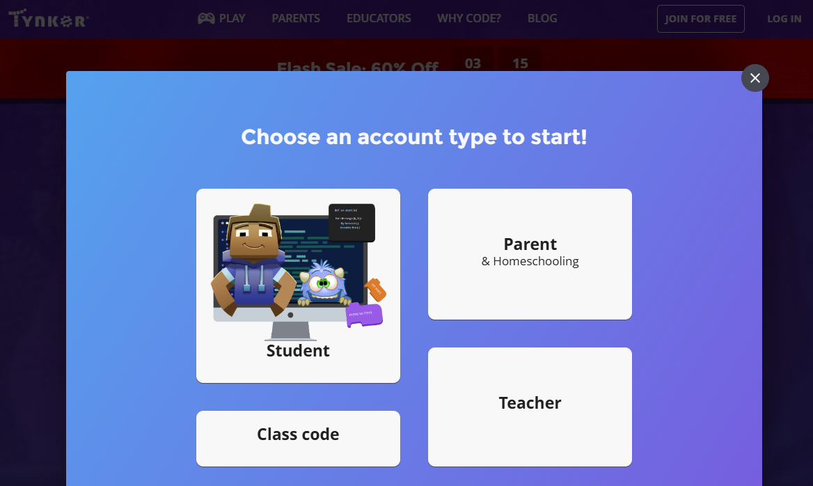 Tynker for Kids logo representing online safety for children and young people.